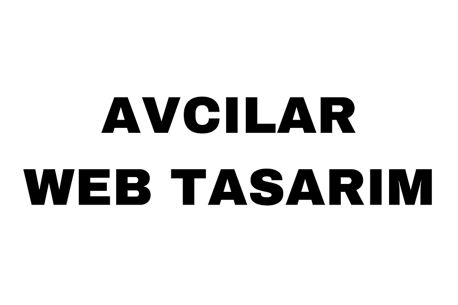 Avcılar Web Tasarım