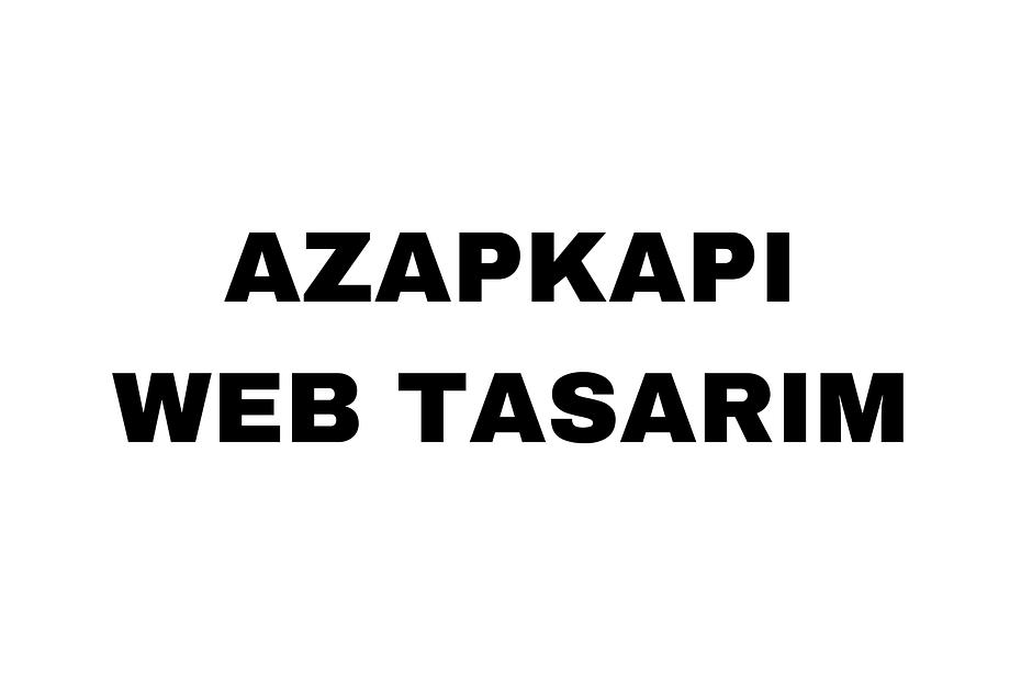 Azapkapı Web Tasarım