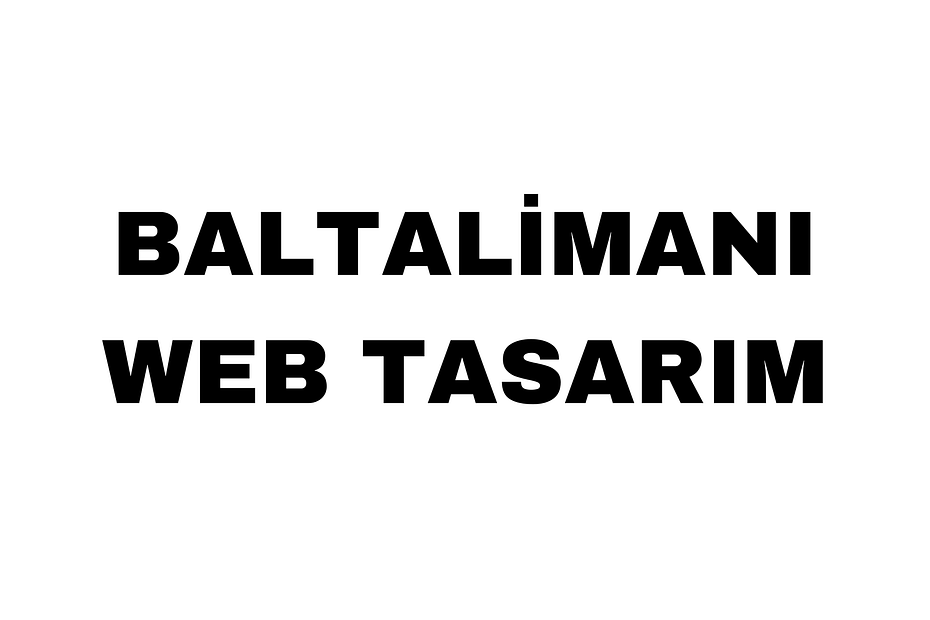 Baltalimanı Web Tasarım