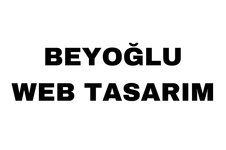 Beyoğlu Web Tasarım