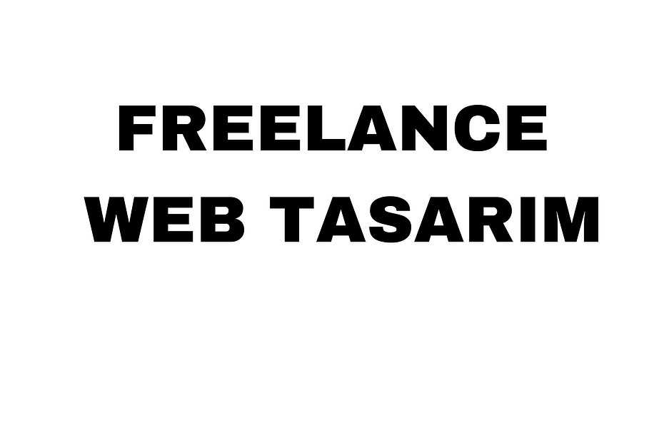 Freelance Web Tasarım