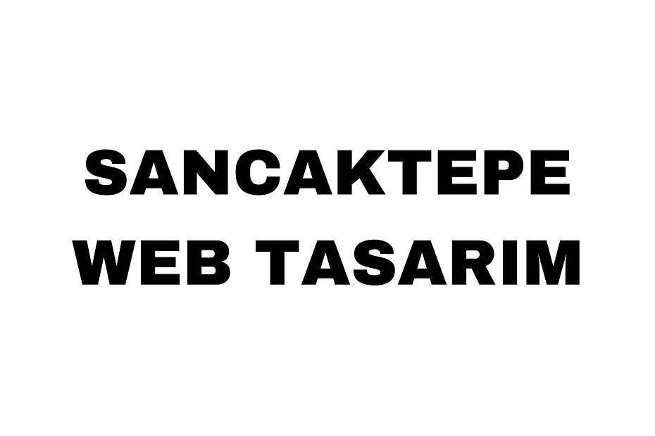 Sancaktepe Web Tasarım