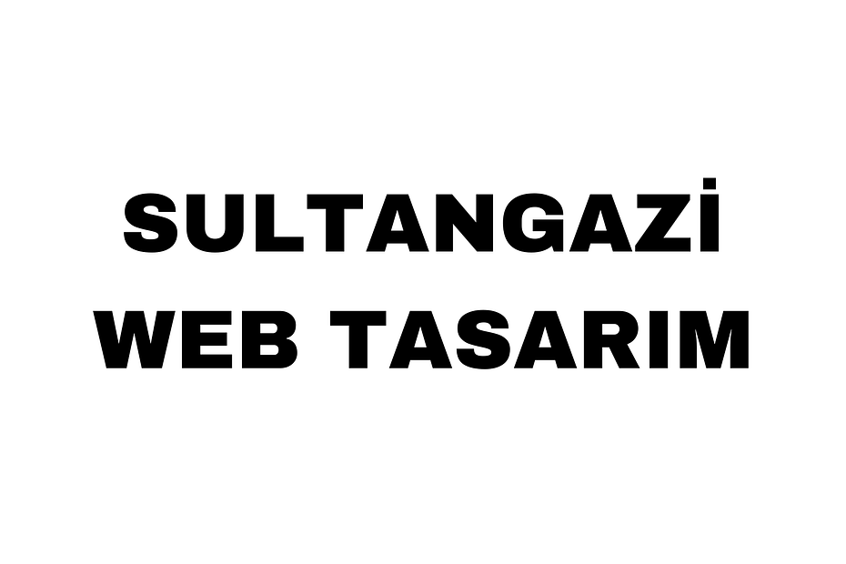 Sultangazi Web Tasarım